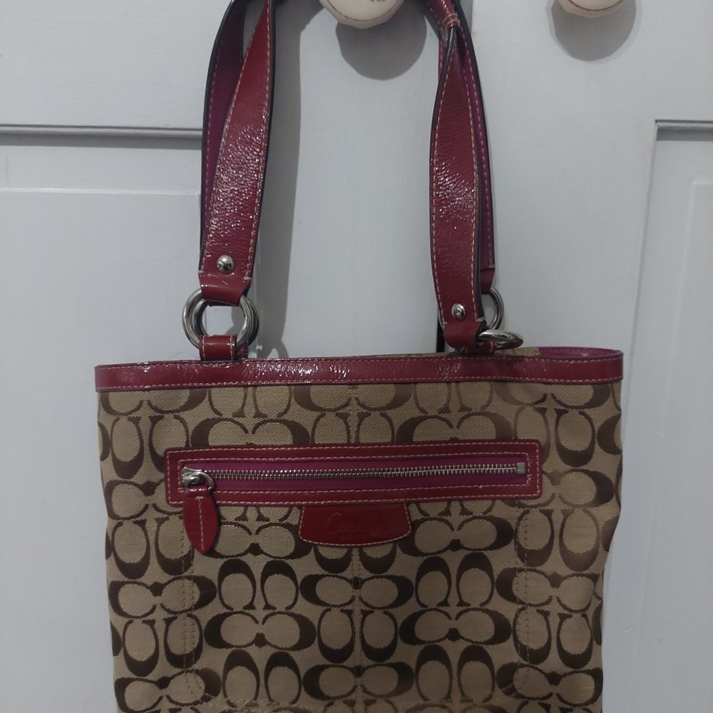 Coach Canvas Tote